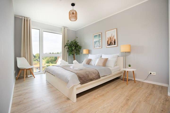 Ferienwohnung für 4 Personen, mit Balkon in Zarrentin am Schaalsee