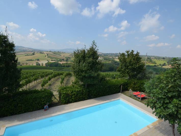 Ferienwohnung für 4 Personen, mit Terrasse und Garten sowie Pool in San Marino - 2