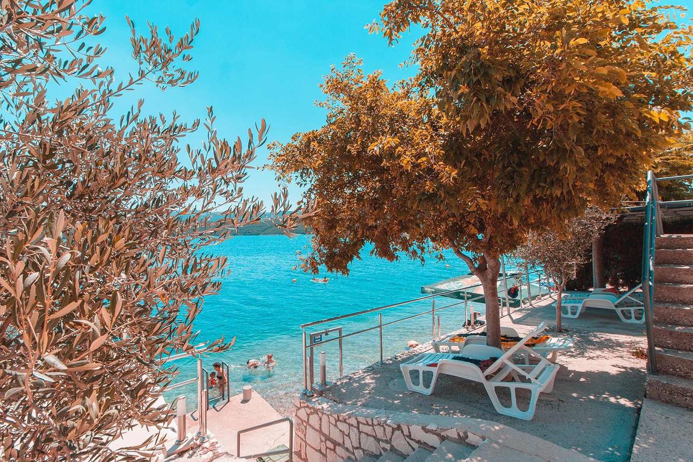 Ganze Wohnung, Ferienwohnung für 2 Personen mit Balkon/Terrasse in Neum, Bosnien und Herzegowina