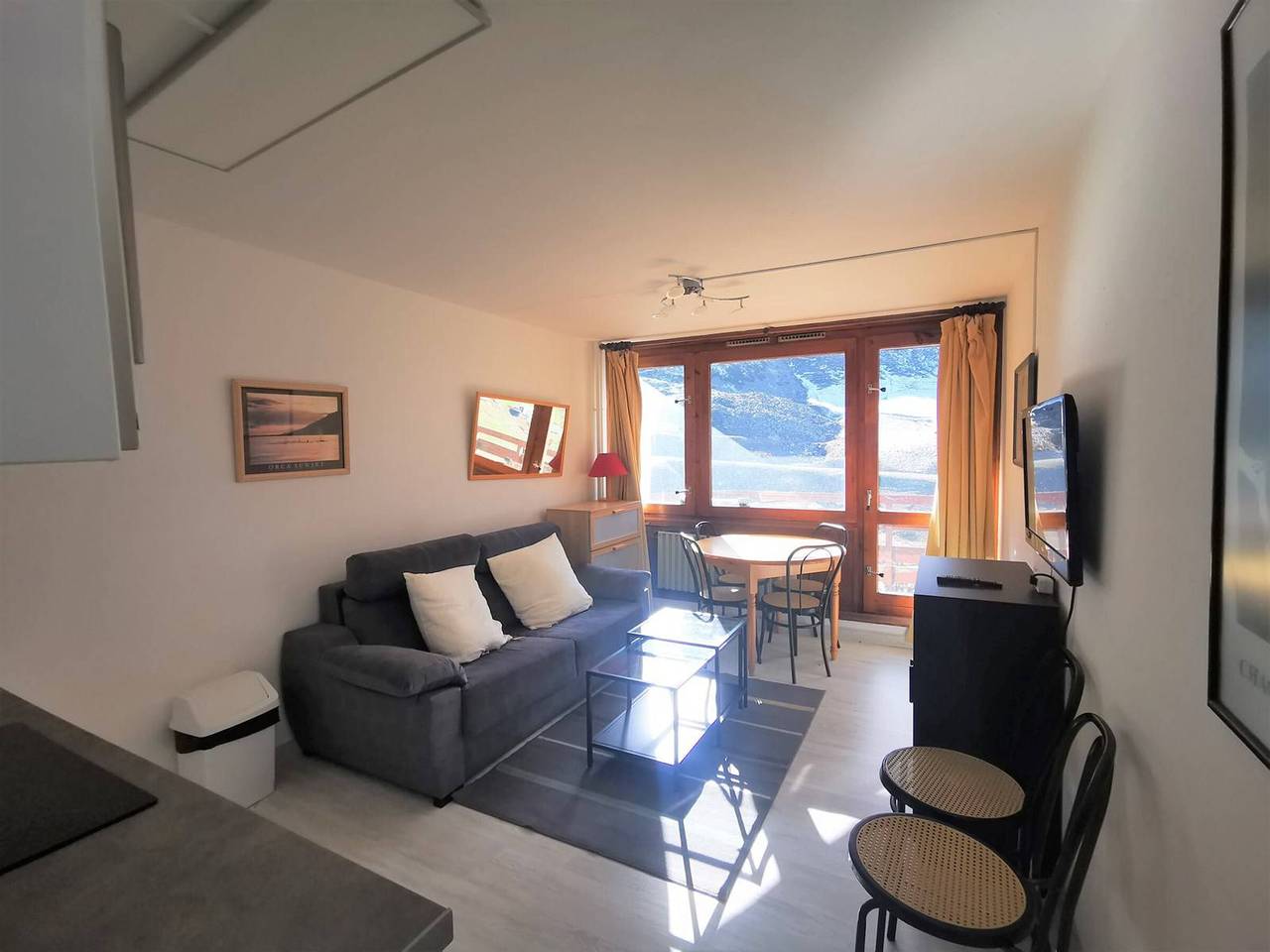 Ganzes Studio, Studio 4 Pers - Südbalkon an den Pisten in La Mongie, Bagnères-de-Bigorre