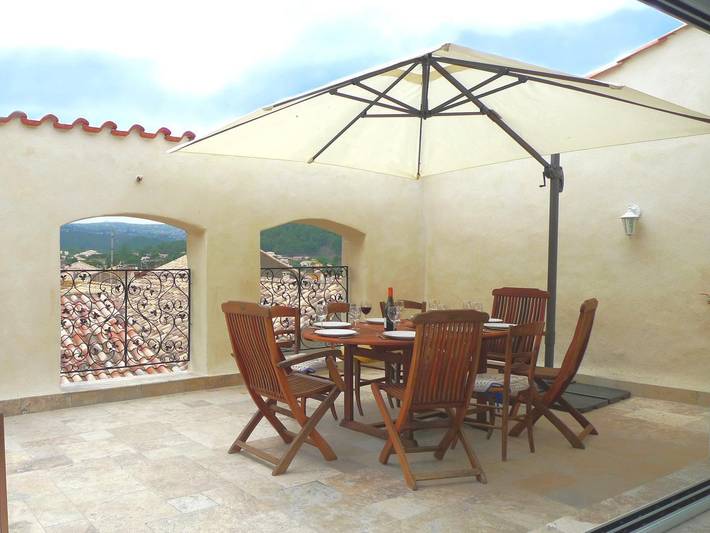 Gîte pour 8 personnes, avec terrasse