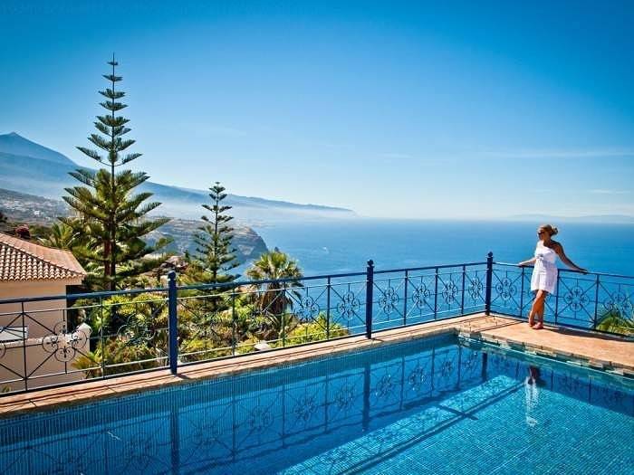 Villa mit Pool und Traumblick in La Matanza de Acentejo, Teneriffa Nord