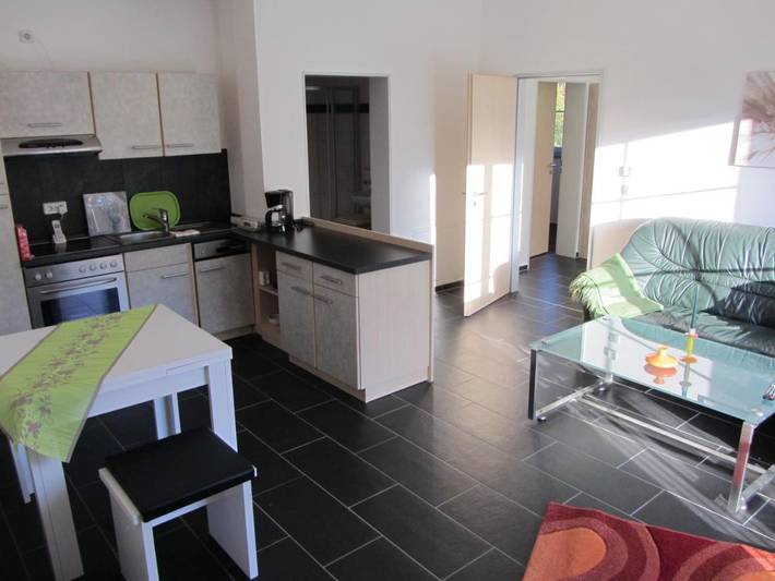 Ferienwohnung für 3 Personen, mit Balkon und Terrasse sowie Garten und Sauna in Judenbach