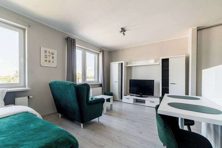 Ganze Wohnung, Druskienicka Green Comfort Studio in Posen, Großpolen