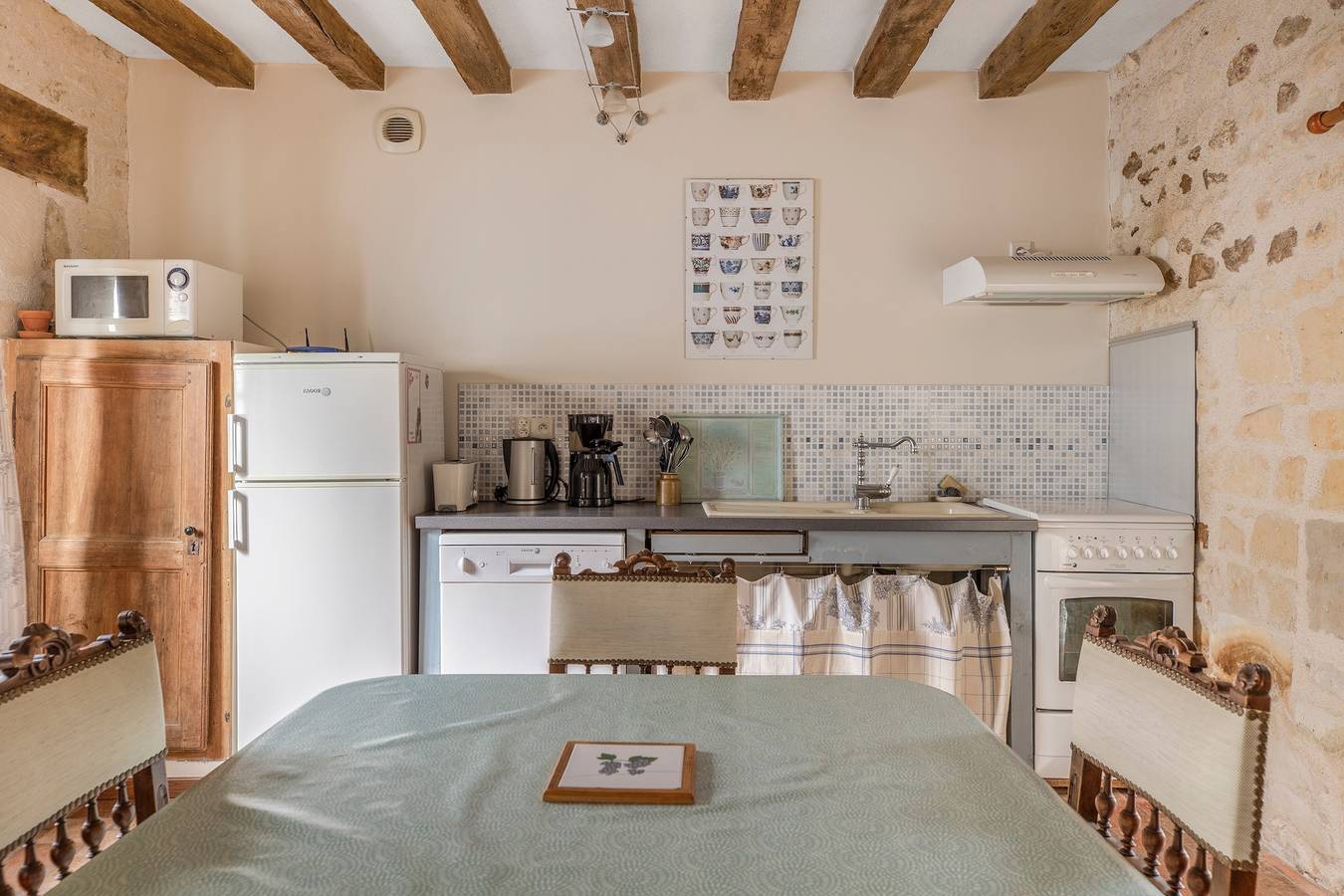 Ferienhaus 'Gîte De Varrains' mit privater Terrasse, Gemeinschaftsgarten und Wlan in Varrains, Loire-Tal