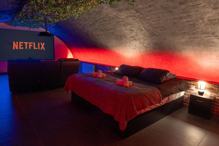 Appartement de vacances pour 4 personnes, avec jacuzzi