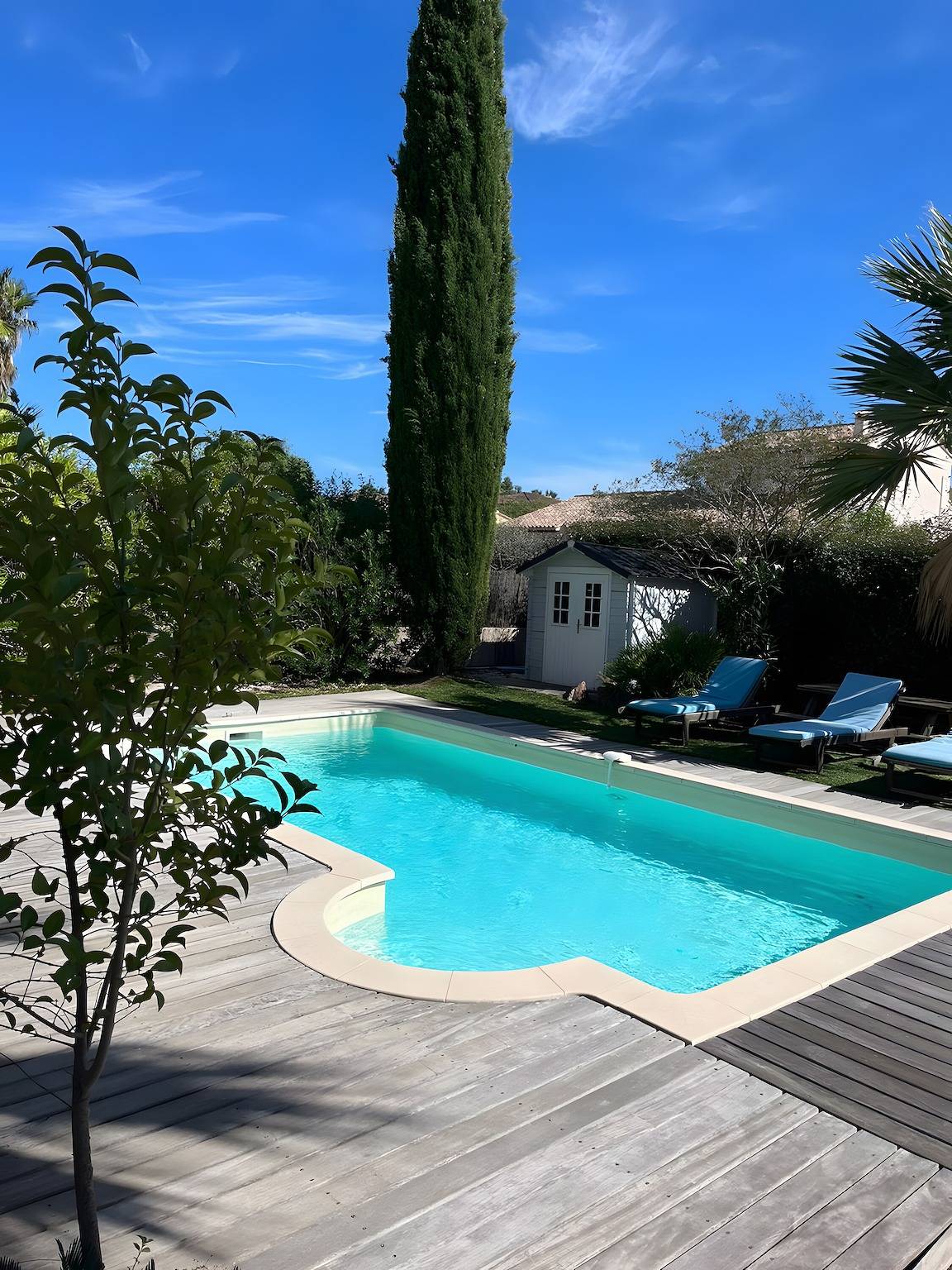 Ferienhaus 'Villa 3 Palmiers' mit privatem Pool, Wlan und Klimaanlage in Frejus, Draguignan Region