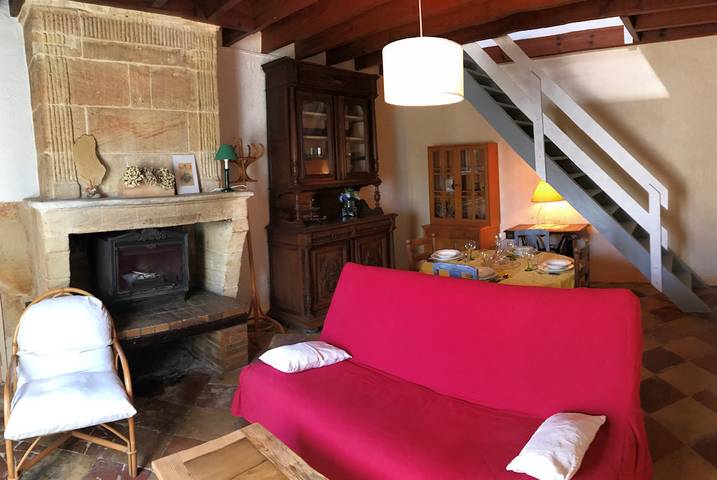 Gîte pour 4 personnes, avec terrasse à Puisseguin