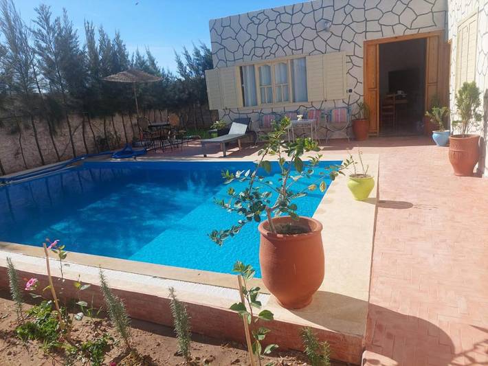 Villa pour 6 personnes, animaux acceptés