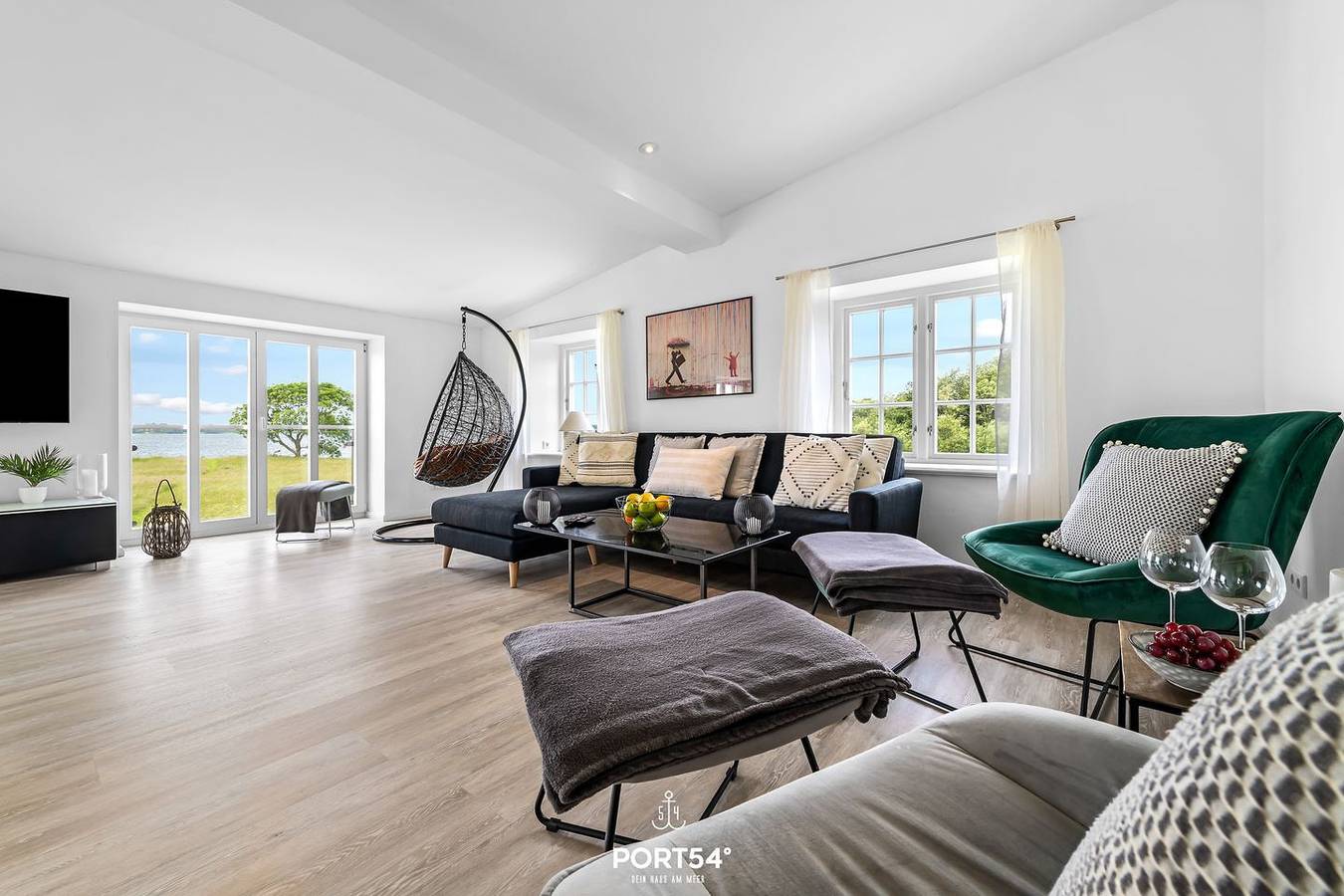 Ferienhaus Loft an der Ostsee Glücksburg mit Zugang zum Naturstrand, Sauna, in Holnis, Glücksburg