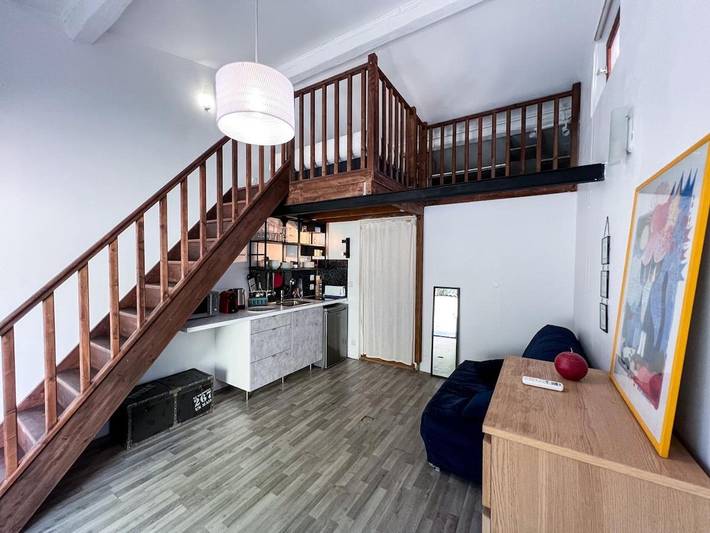 Appartement de vacances pour 2 personnes, avec jardin