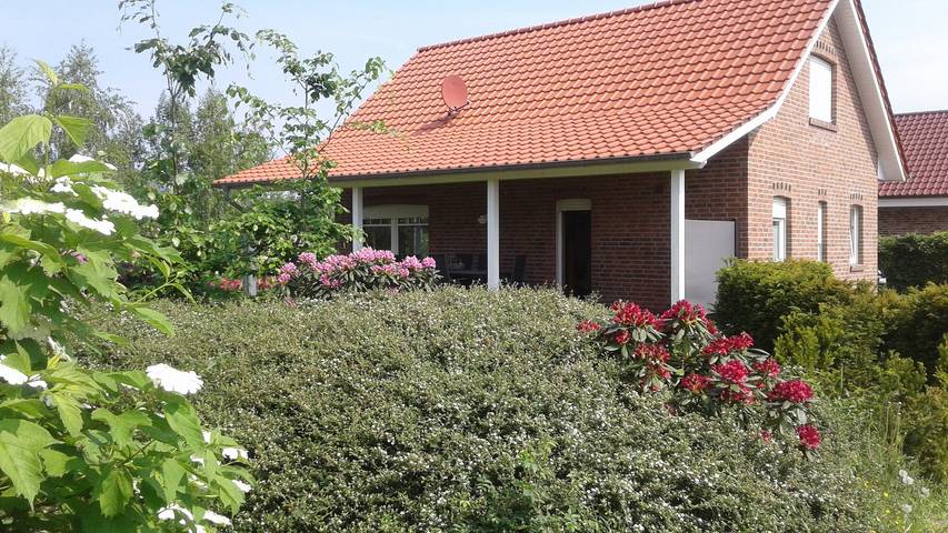 Ferienhaus für 6 Personen, mit Terrasse und Garten sowie Ausblick in Geeste