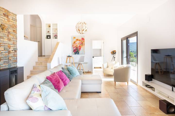 Maison de vacances 'Casa Vista Del Mar' avec vue sur la mer, piscine privée et Wi-Fi in Calonge, Costa Brava