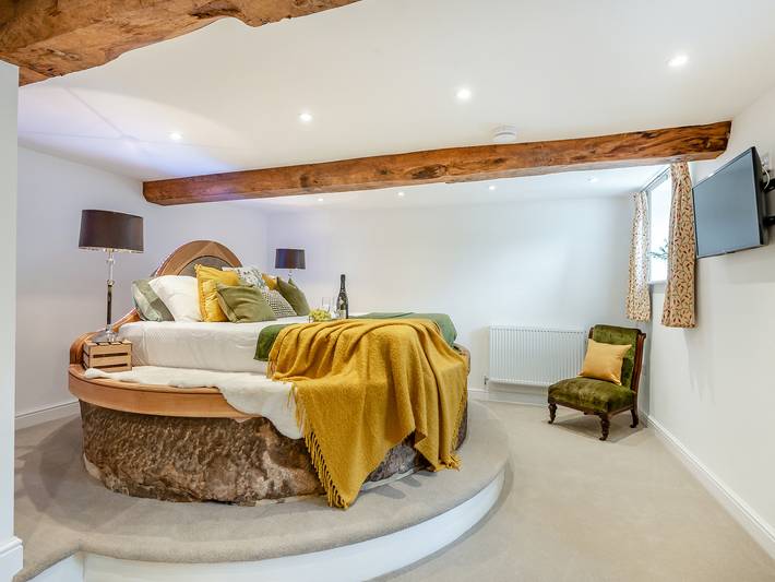 Log cabin for 3 people, with Garden in Herefordshire