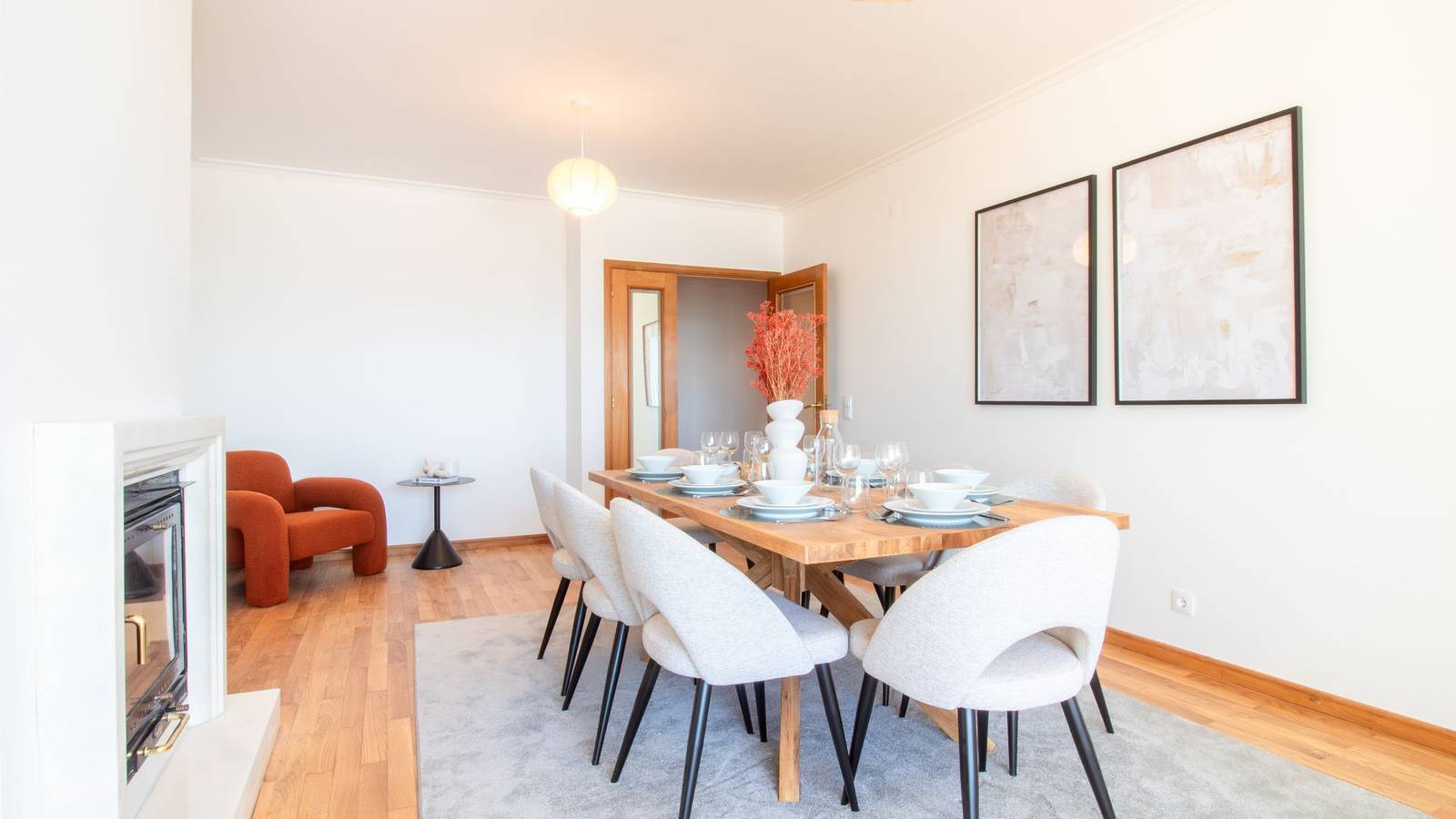 Apartamento entero, Apartamento de vacaciones para 8 personas con vistas al mar in Canidelo, Distrito de Porto