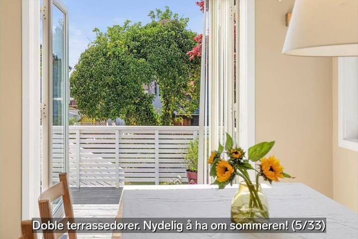 Apartament wakacyjny dla 2 osób, z ogród i balkon w Stavanger