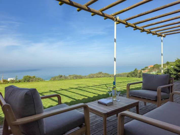 Casa de férias para 8 pessoas, com jardim em Colares