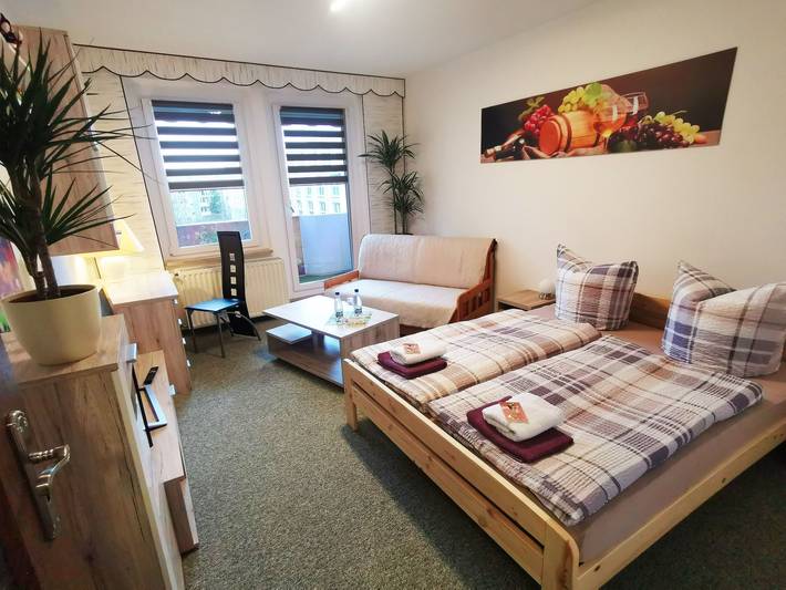 Ferienwohnung für 2 Personen, mit Balkon - 1