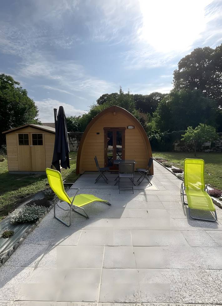 Gîte pour 3 personnes, avec jardin dans Villeneuve (Gironde)