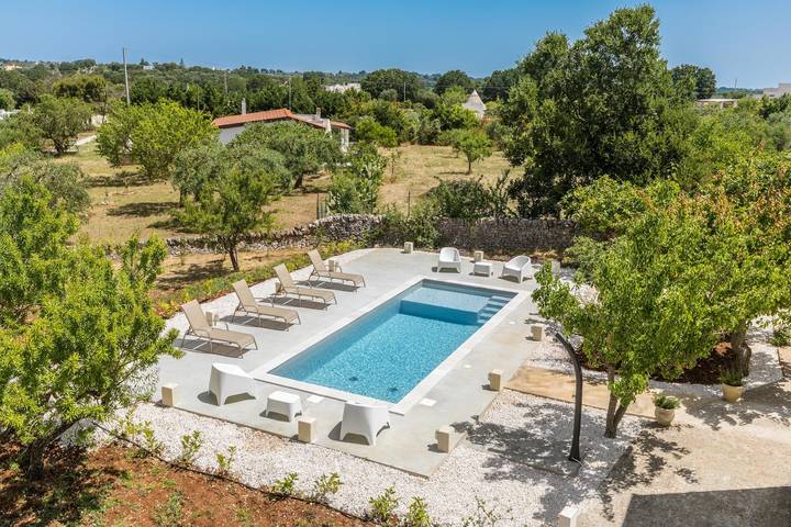 Maison de vacances pour 10 personnes, avec Jardin et Piscine à Calabrese