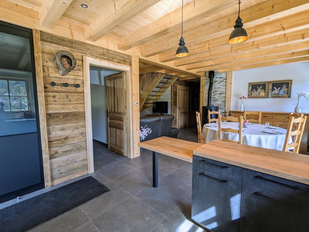 Chalet au cœur des Vosges avec sauna, terrasse et connexion Wifi in Cornimont, Parc naturel régional des Ballons des Vosges