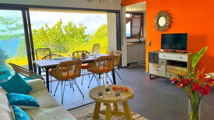 Appartement de vacances pour 11 personnes, avec vue et terrasse