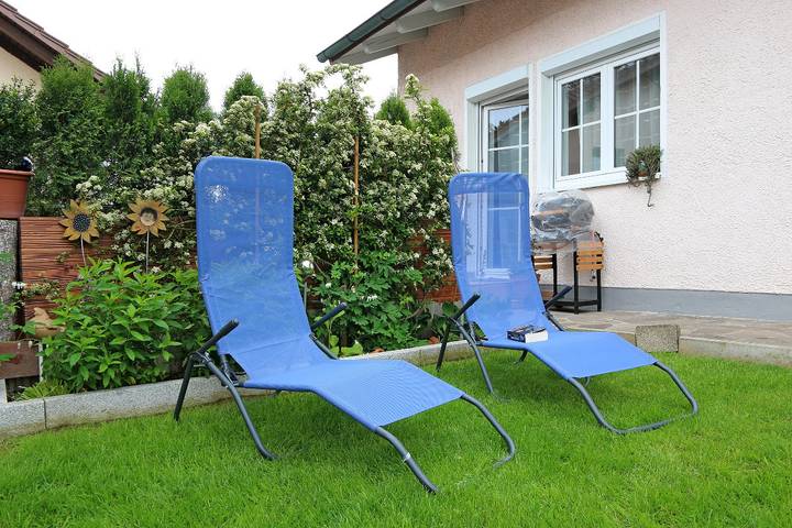 Ferienwohnung für 3 Personen, mit Balkon/Terrasse und Balkon sowie Terrasse und Garten in Bad Griesbach