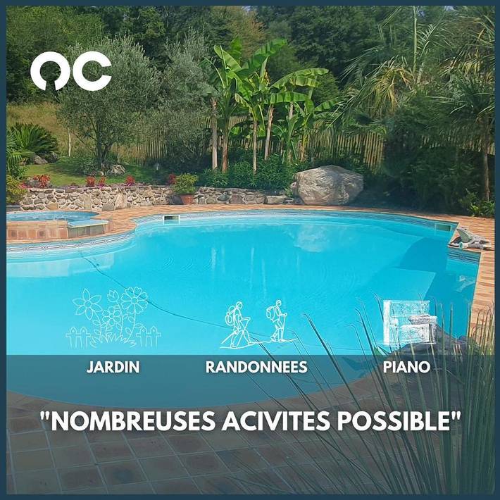 Gîte pour 8 personnes, avec jardin ainsi que jacuzzi et piscine à Buzy - 2