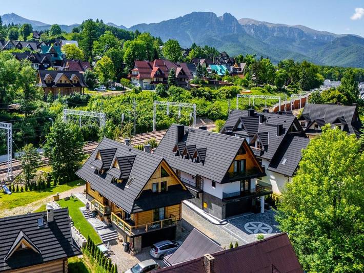 Willa dla 5 osób, z widok i balkon w Tatry