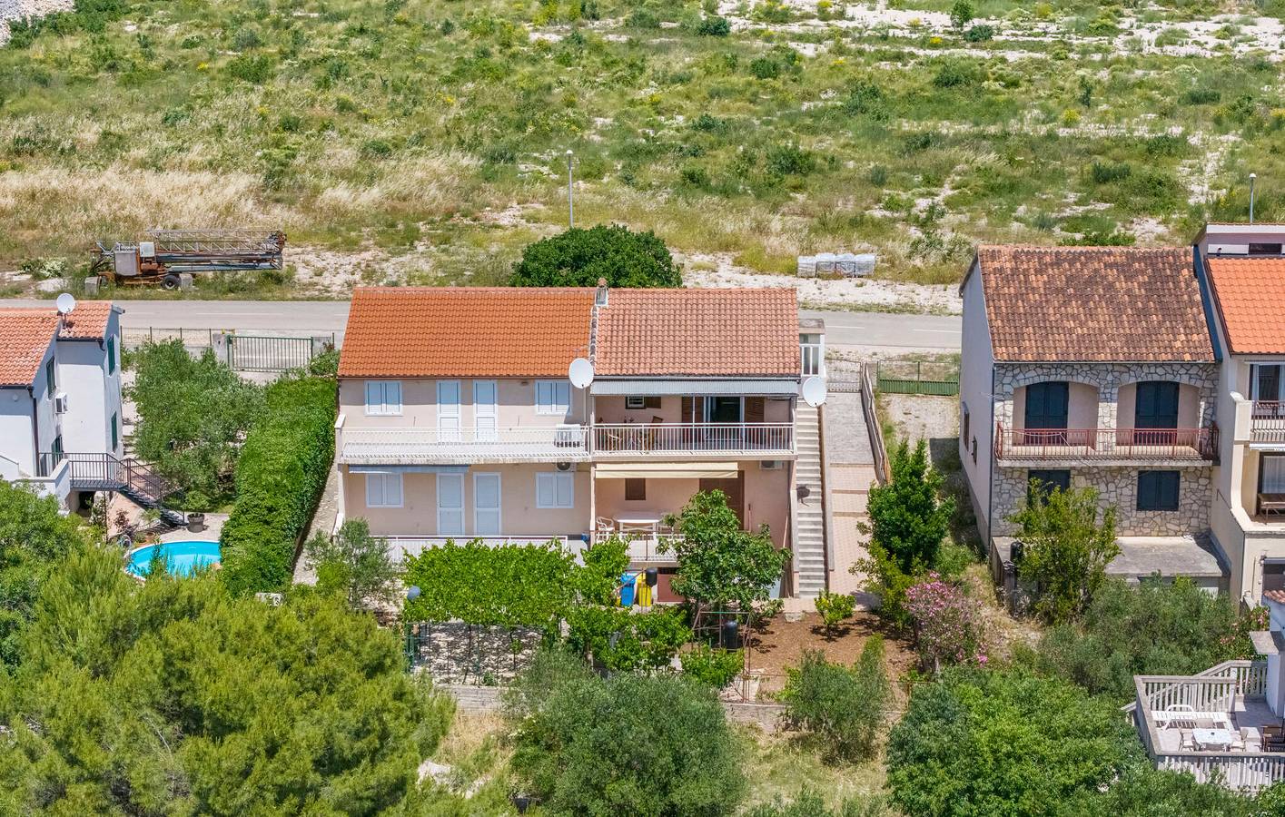 Ganze Ferienwohnung, Ferienwohnung für 4 Personen mit Terrasse in Jadrija, Šibenik-Knin