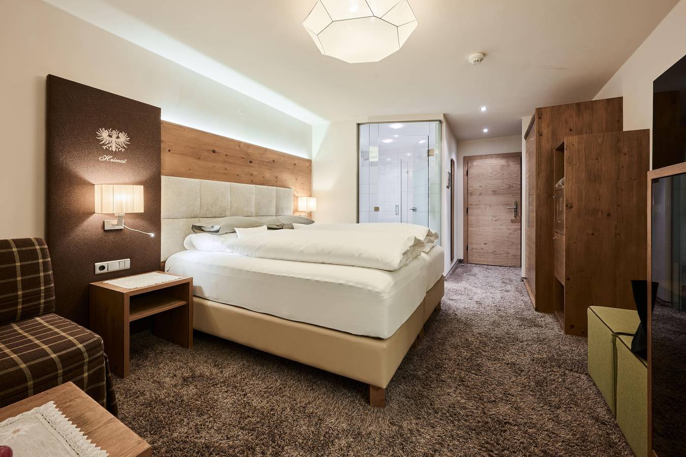 Doppelzimmer Alpin Living mit Frühstück in Hintertuxer Gletscher, Hintertux