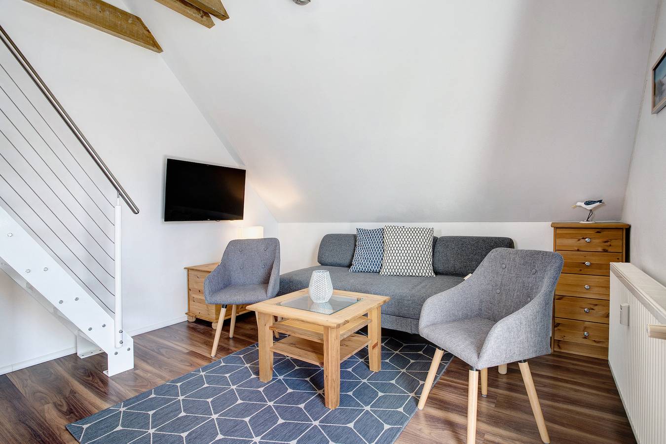 Ganze Wohnung, Ferienwohnung 'Fewo 1' mit Balkon und Wlan in Koserow, Bernsteinbäder