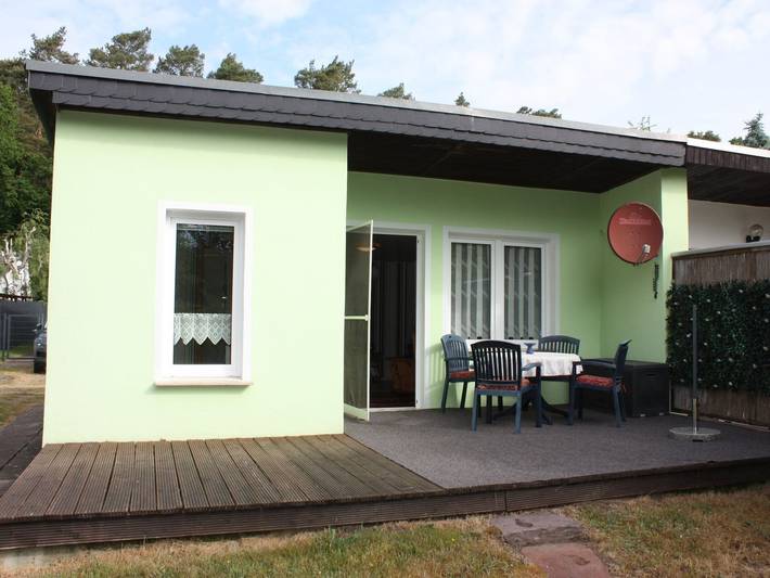 Ferienhaus für 4 Personen, mit Terrasse und Garten am Plauer See