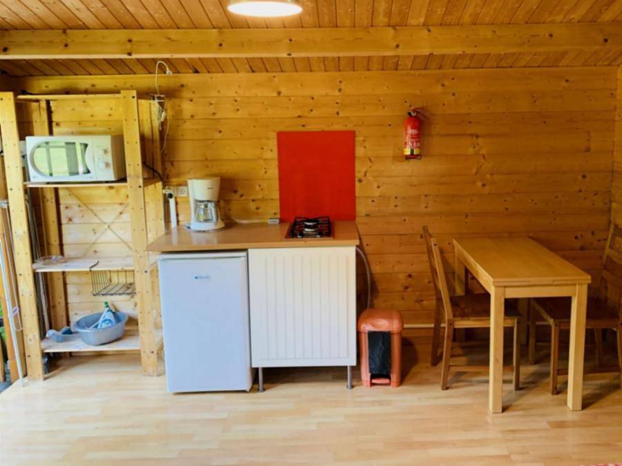 Camping les Bouleaux - Chalet 2 personen in Allemond, Nationalpark Écrins