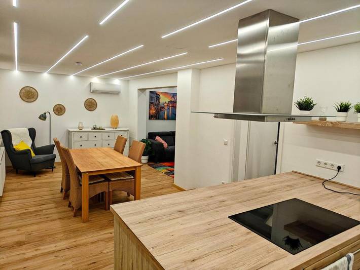 Ferienhaus für 4 Personen, mit Garten