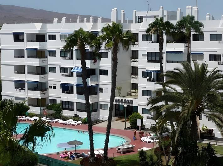 Apartamento para 4 personas, con jardín en Playa del Inglés