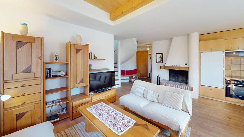 Ferienwohnung für 4 Personen, mit Terrasse in Pontresina - 2