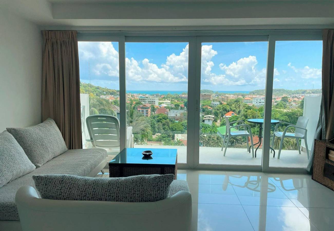 Ganze Wohnung, Spacious 2br sea view apartment at Kata Ocean View in Kata Beach, Karon