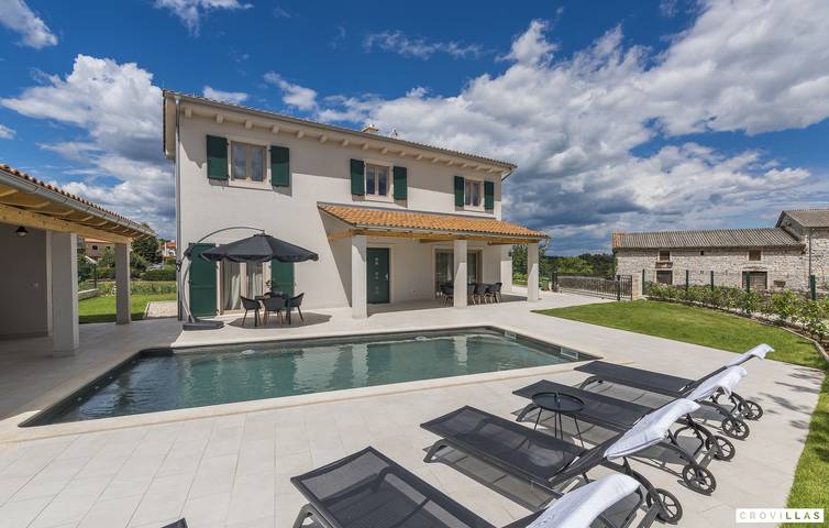 Ferienhaus für 6 Personen, mit Pool