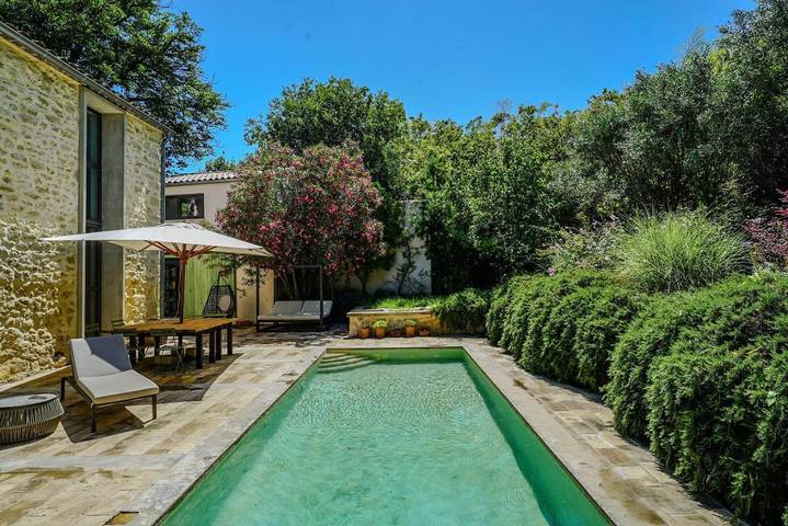 Villa pour 8 personnes, avec vue ainsi que piscine et jardin à Montpellier - 4