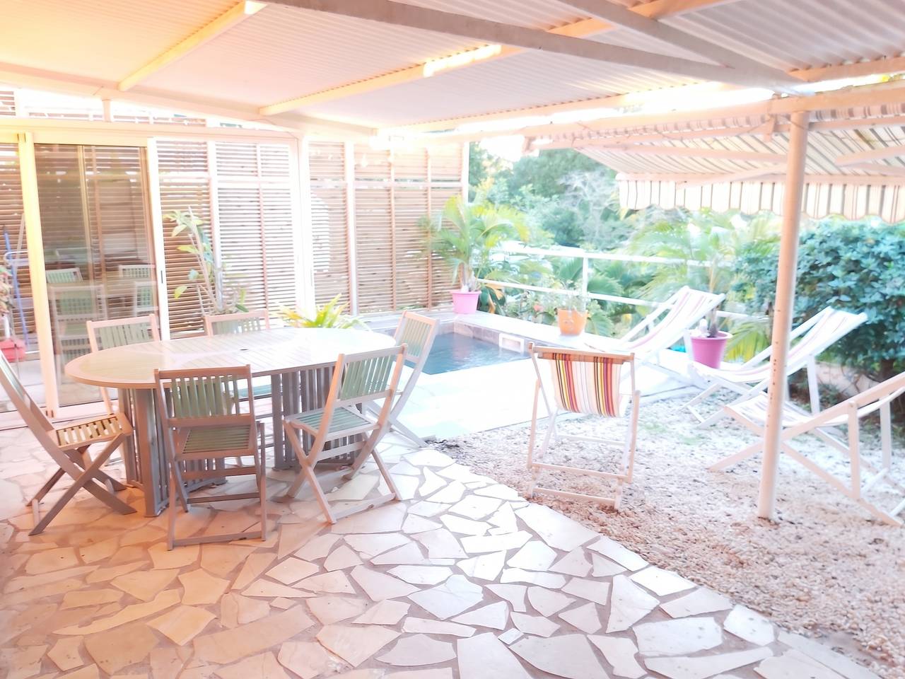 Ganze Wohnung, Charmantes Apartment in Sainte-Luce mit Bergblick in Sainte-Luce, Martinique