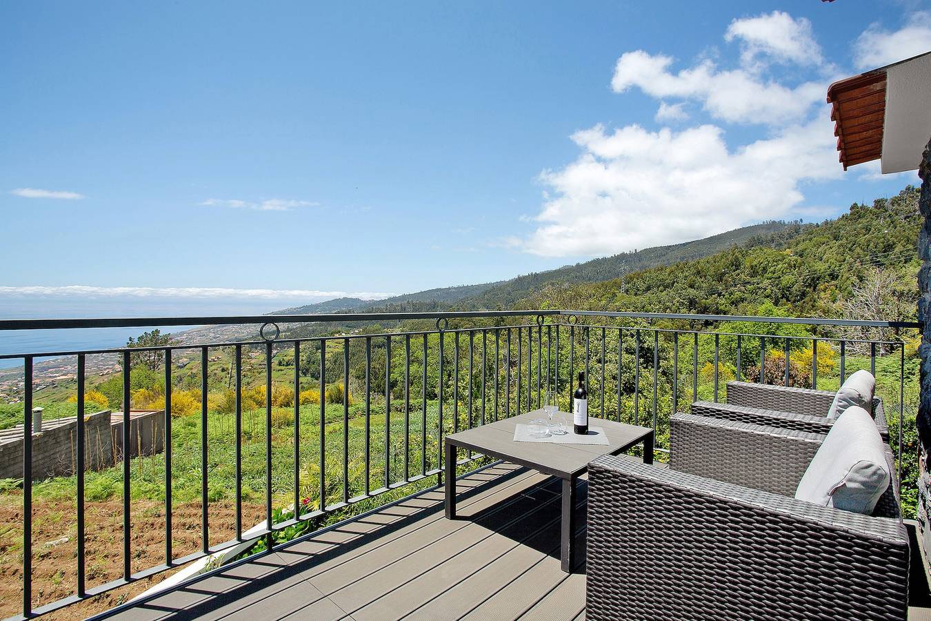 Ferienhaus 'Refugio Do Lourinho' mit Meerblick, Wlan und Klimaanlage in Arco da Calheta, Madeira