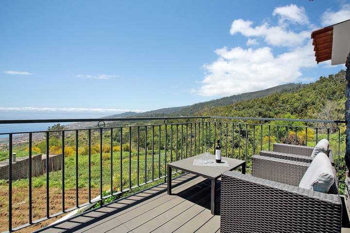 Ferienhaus für 2 Personen, mit Garten und Balkon