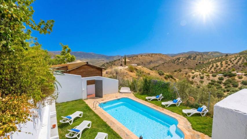 Casa rural para 7 personas, con Terraza además de Jardín y Piscina en Algarinejo