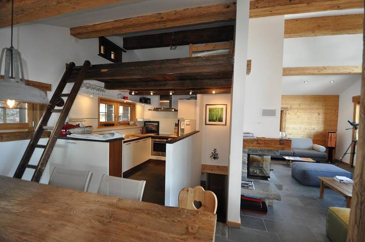 Gîte pour 8 personnes, avec Balcon ainsi que Balcon/Terrasse et Jardin à Gryon - 2