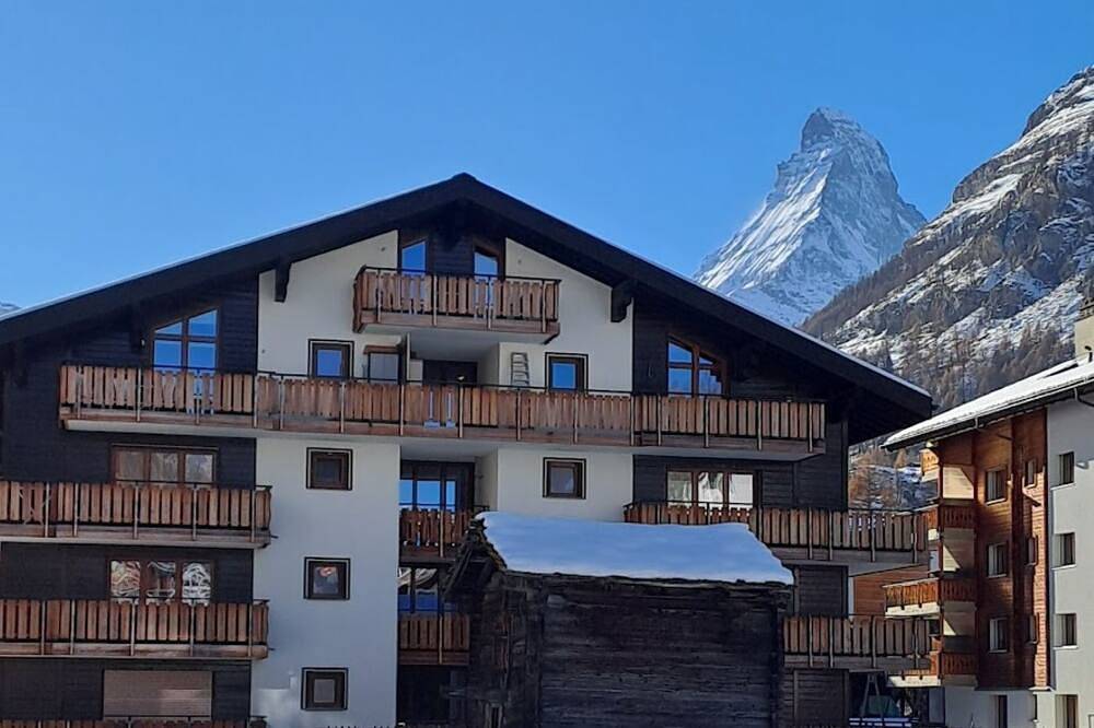 Ganze Wohnung, Studio mit Balkon, Top Lage. in Zermatt, Walliser Alpen