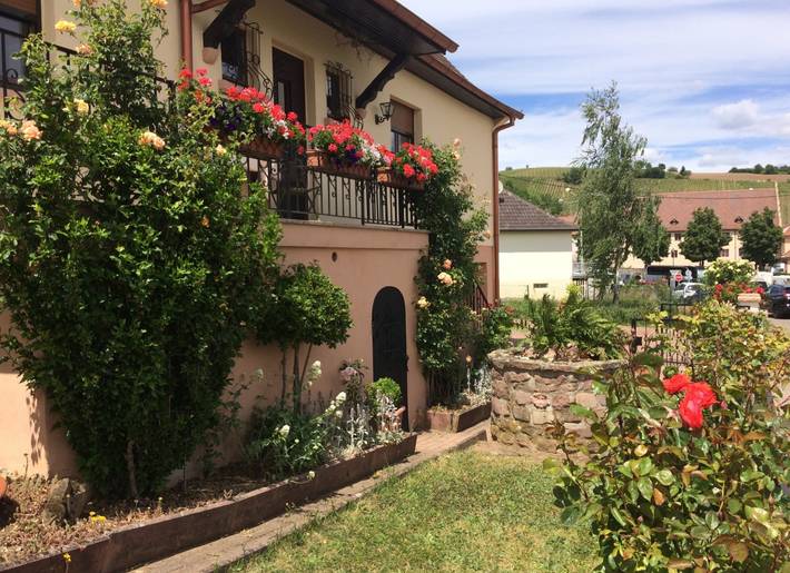 Gîte pour 6 personnes, avec balcon et jardin - 1