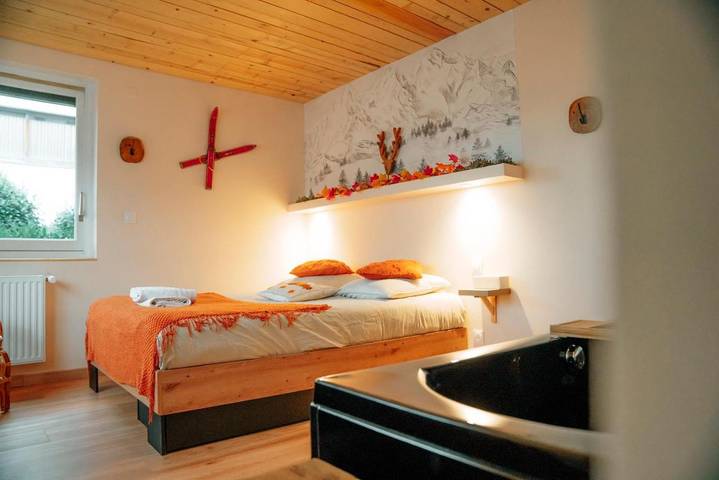 Appartement de vacances pour 2 personnes, avec Jacuzzi