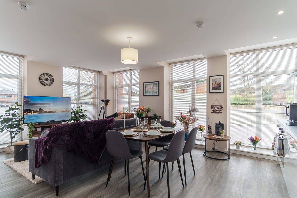 Entire apartment, 2 Bedroom Contemporary Apartment in Manchester in Greater Manchester
