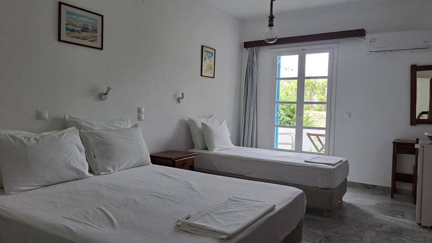 Maison d’hôte pour 2 personnes, avec balcon ainsi que vue et jardin dans Paros - 4